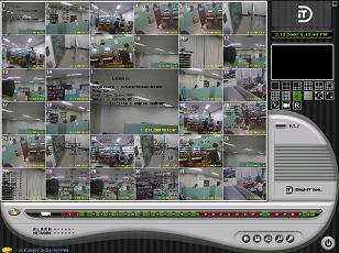 Интерфейс программы ARGUS DVR