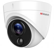 Уличная купольная HD-TVI видеокамера HiWatch DS-T513