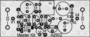 печатная плата усилителя видеосигнала печатная плата усилителя видеосигнала